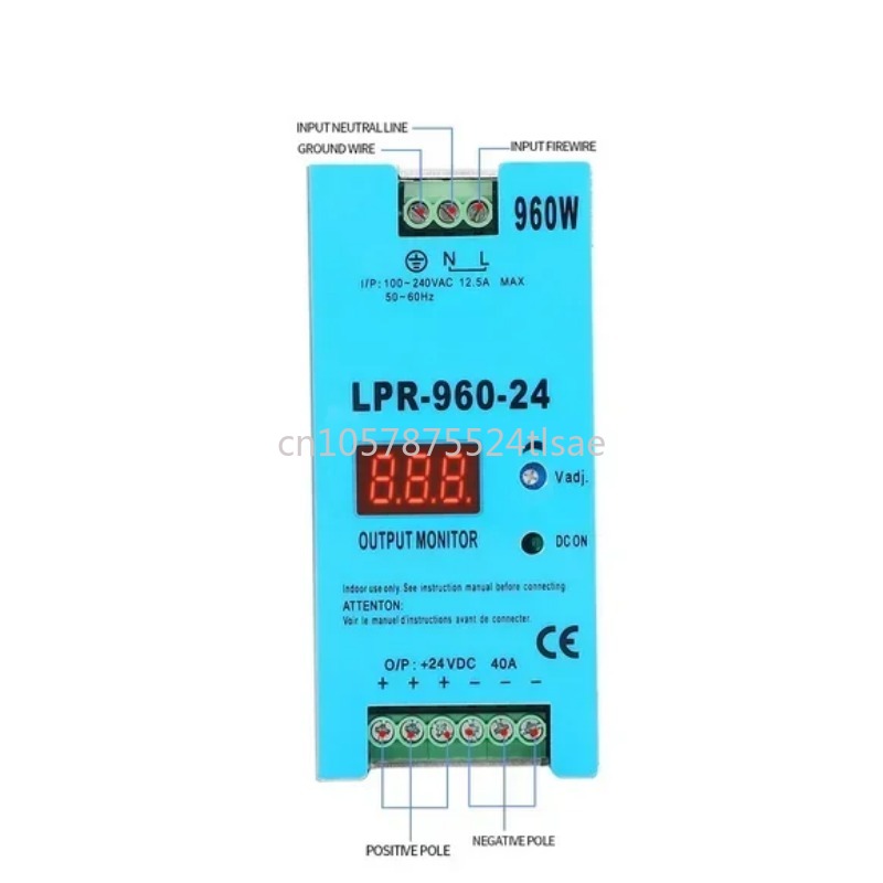 Smps Power Supply - SMPS LPR-960-24: Одноканальный, 960 Вт (24