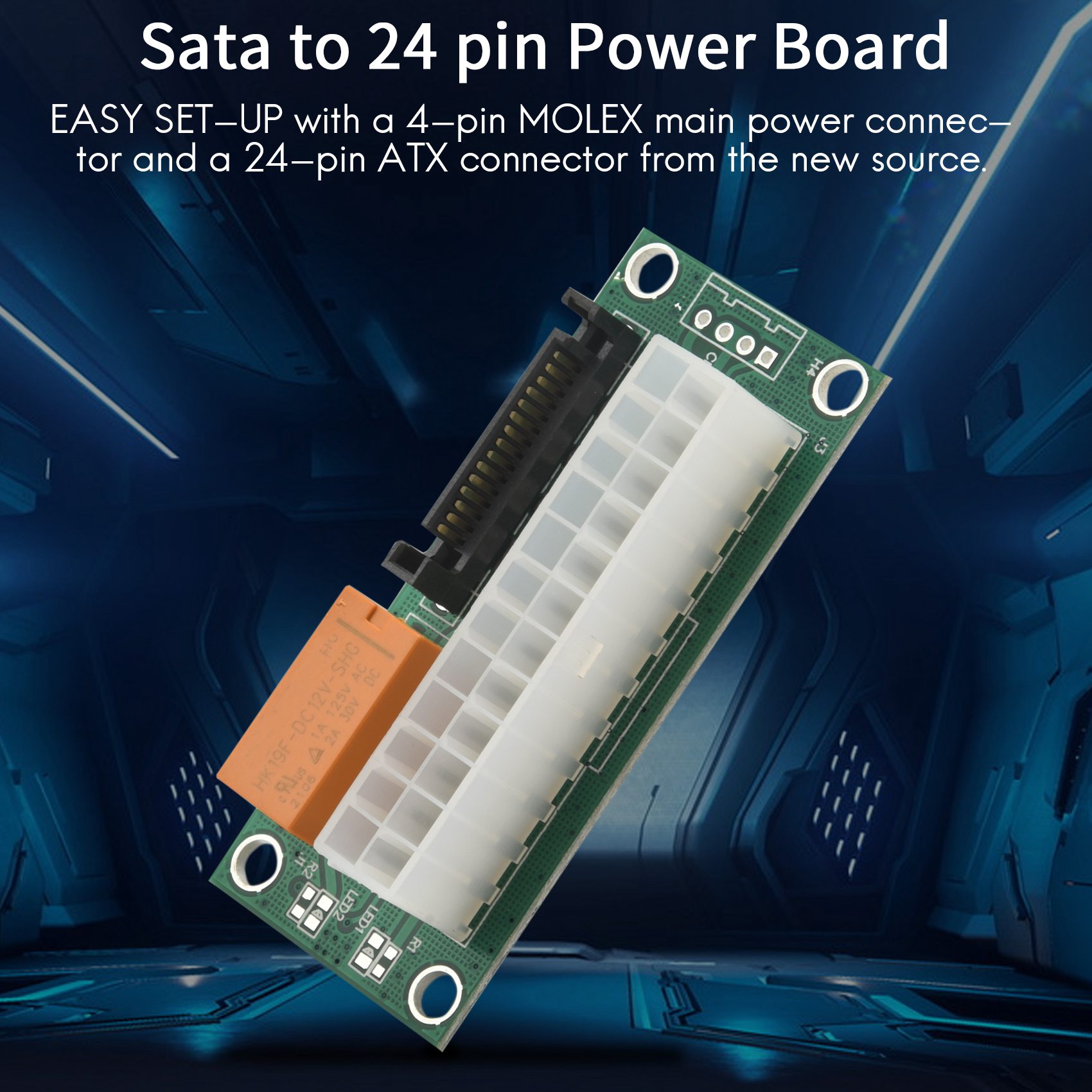Atx Power Supply - Плата питания SuperDeals, двойной блок питания,