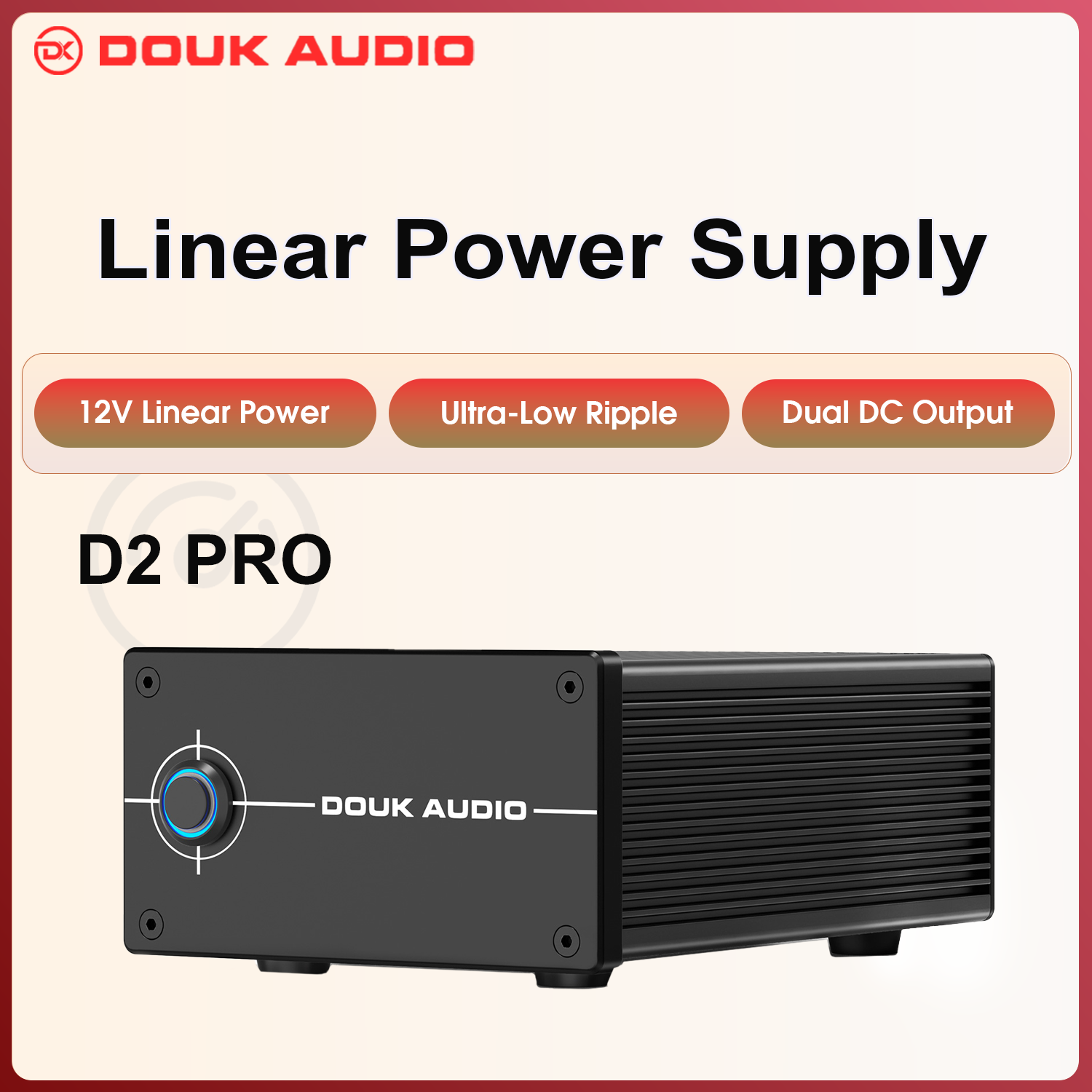 Dc Power Supply 12V - Регулируемый линейный источник питания Douk Audio