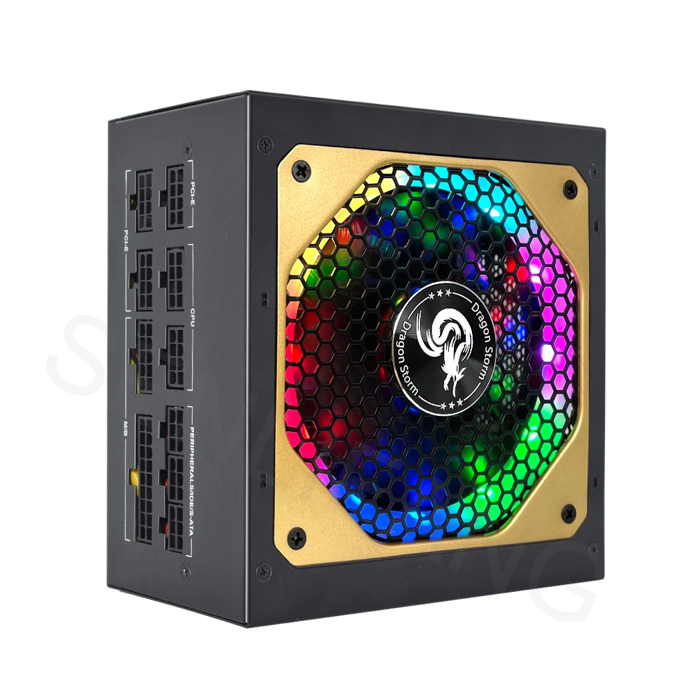 Psu Computer - ATX 850 Вт Полный модульный RGB