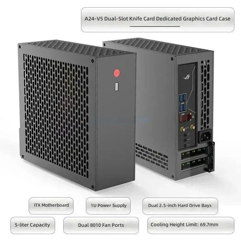 5-литровый мини-корпус A24-V5  – обзор и цена Pc Power Supply