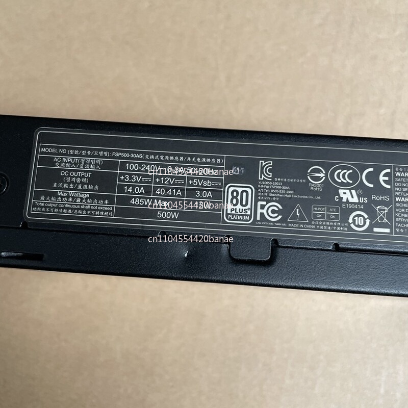 Оригинальный блок питания FSP5 – обзор и цена Power Supply 500W