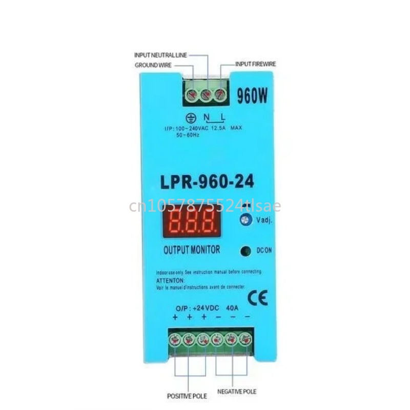 SMPS LPR-960-24: Одноканальный – обзор и цена Smps Power Supply