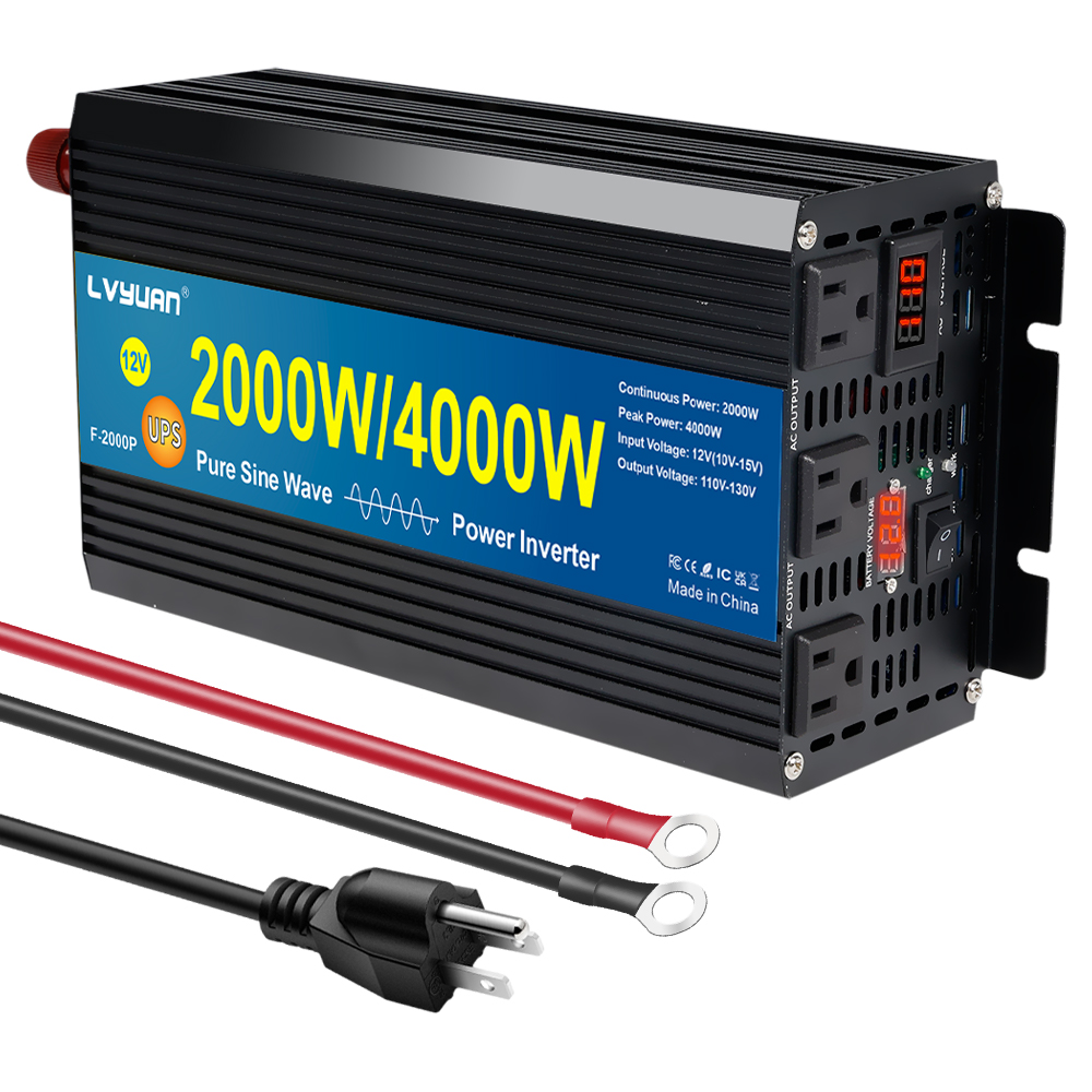 Инвертор LVYUAN 1500 Вт с функ – обзор и цена Ac Power Supply