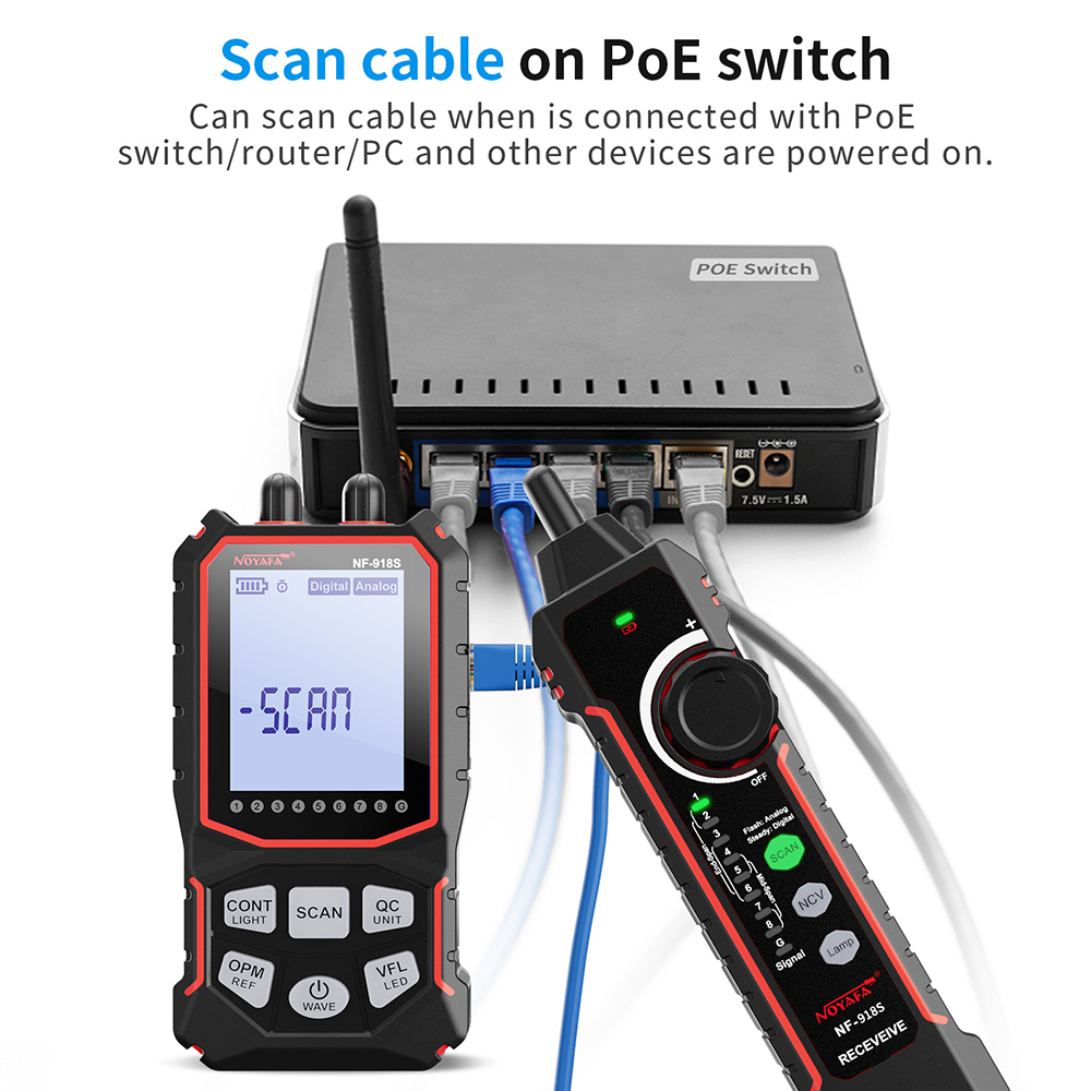 Сетевой Кабельный тестер Noyaf – обзор и цена Power Supply Tester