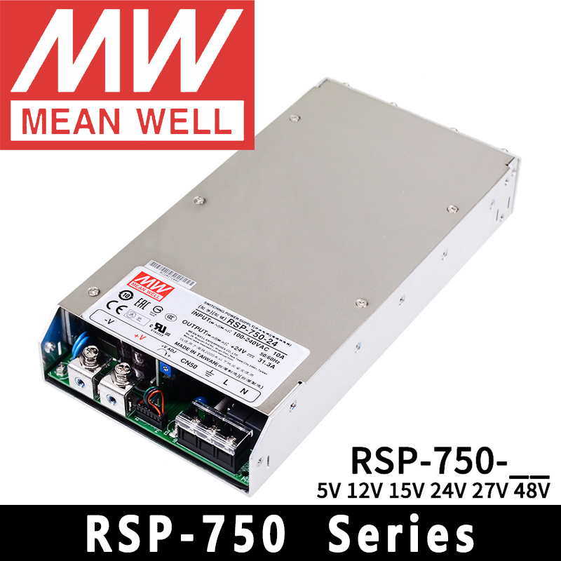 Блок питания Mean Well RSP-750 – обзор и цена Power Supply 750W