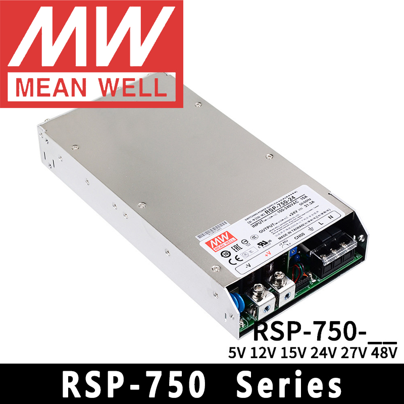 Блок питания Mean Well RSP-750 – обзор и цена Power Supply 750W