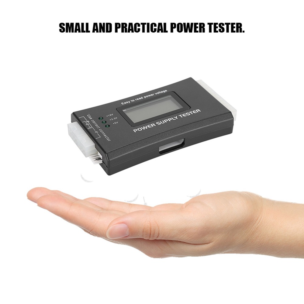 Тестер блоков питания ATX с ЖК – обзор и цена Power Supply Tester