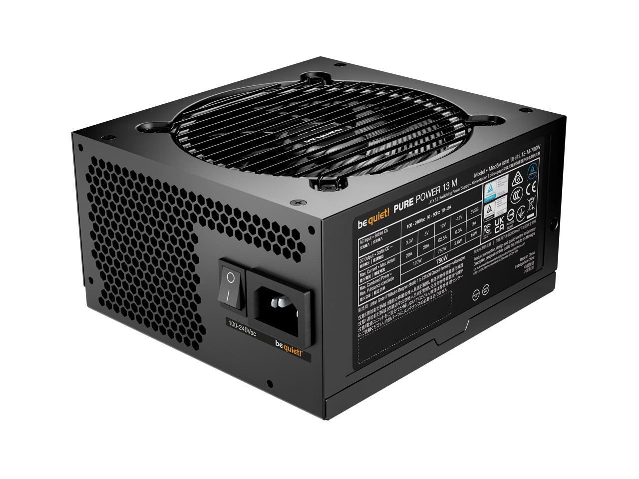 Будь тихим! Блок питания Pure  – обзор и цена Power Supply 750W