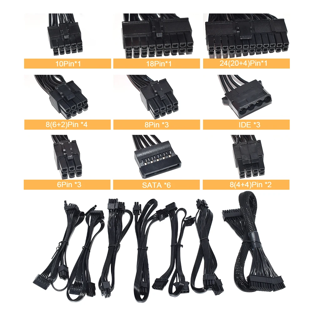 ATX 850 Вт Полный модульный RG – обзор и цена Psu Computer