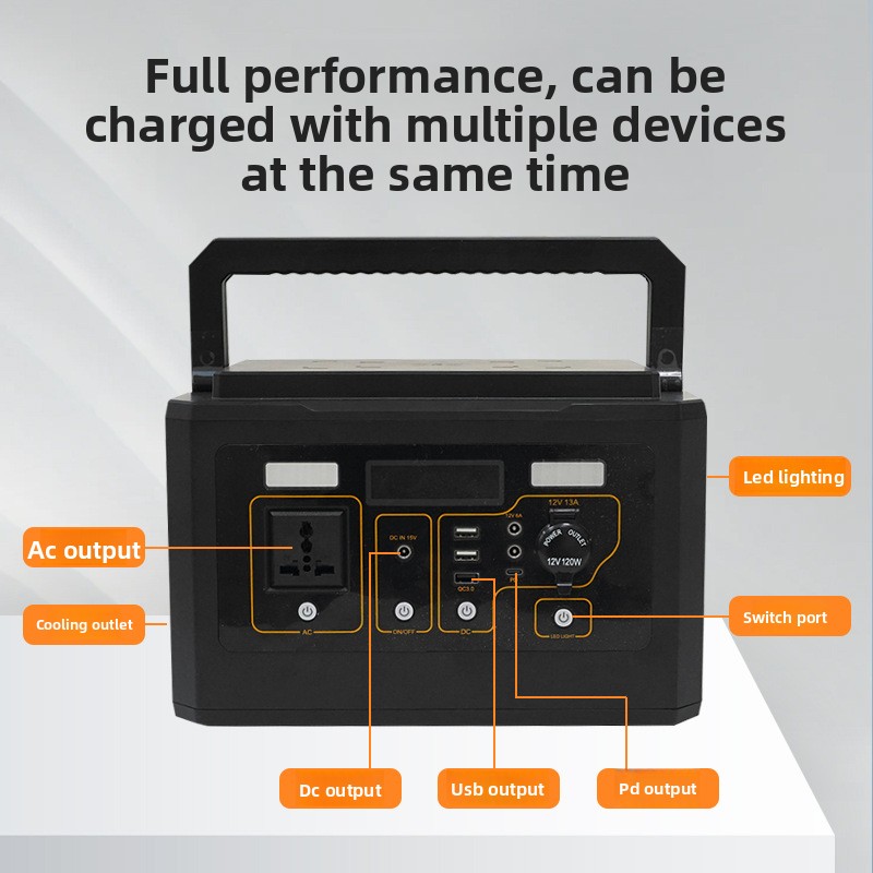 Портативная мобильная электрос – обзор и цена Power Supply 500W