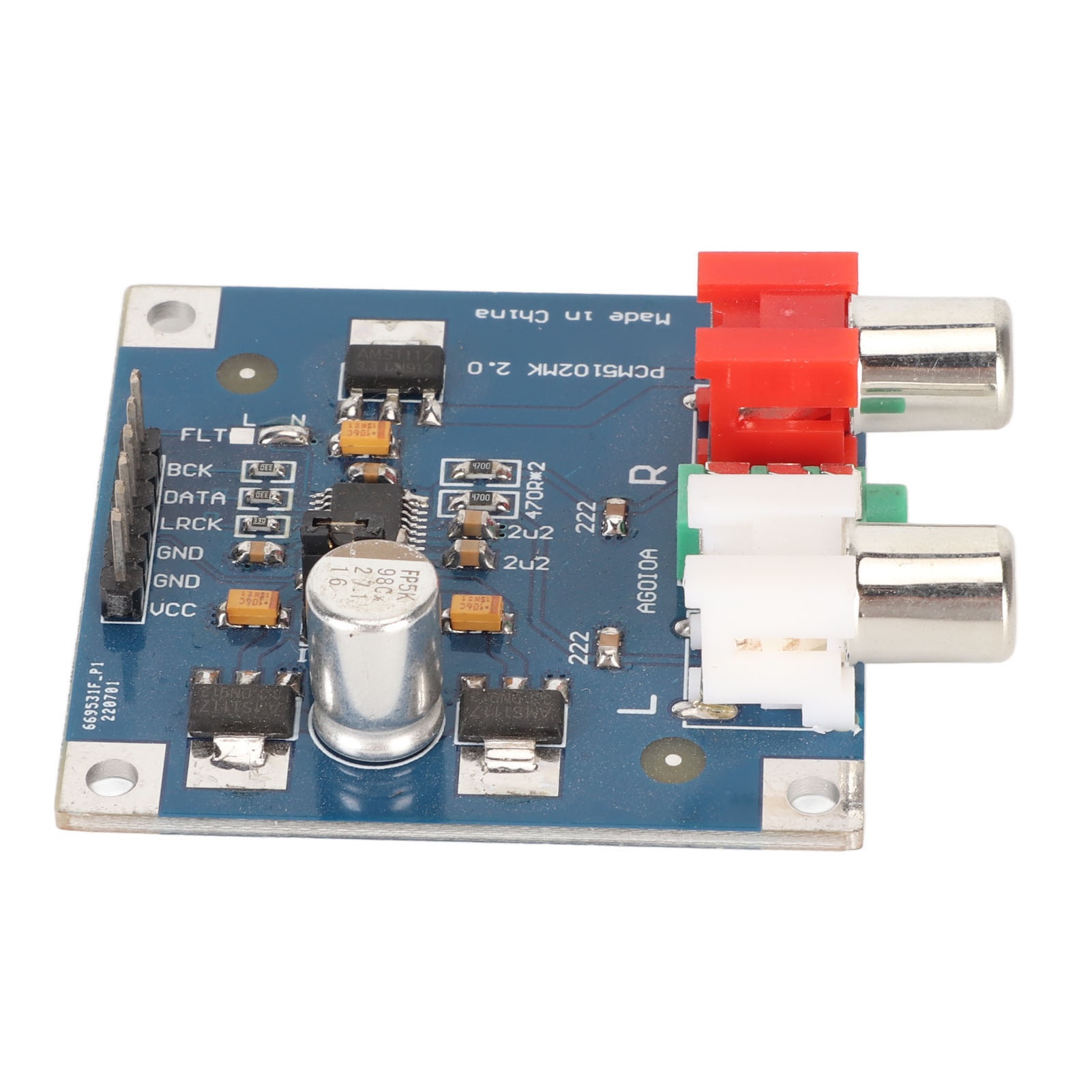 Плата декодера DAC с входом I2 – обзор и цена Modular Power Supply