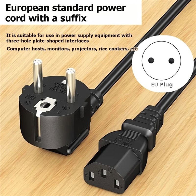 Кабель питания EU Plug C13, 1, – обзор и цена Psu Computer